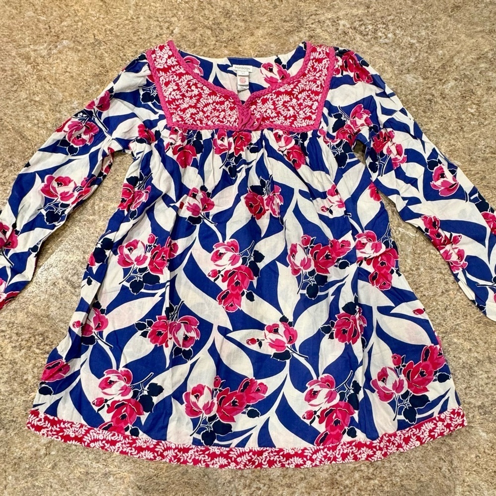Monsoon Girls Floral Tunic Top – Size 12-13 Yrs